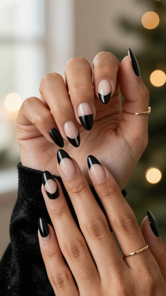 Black Negative Space Cutouts