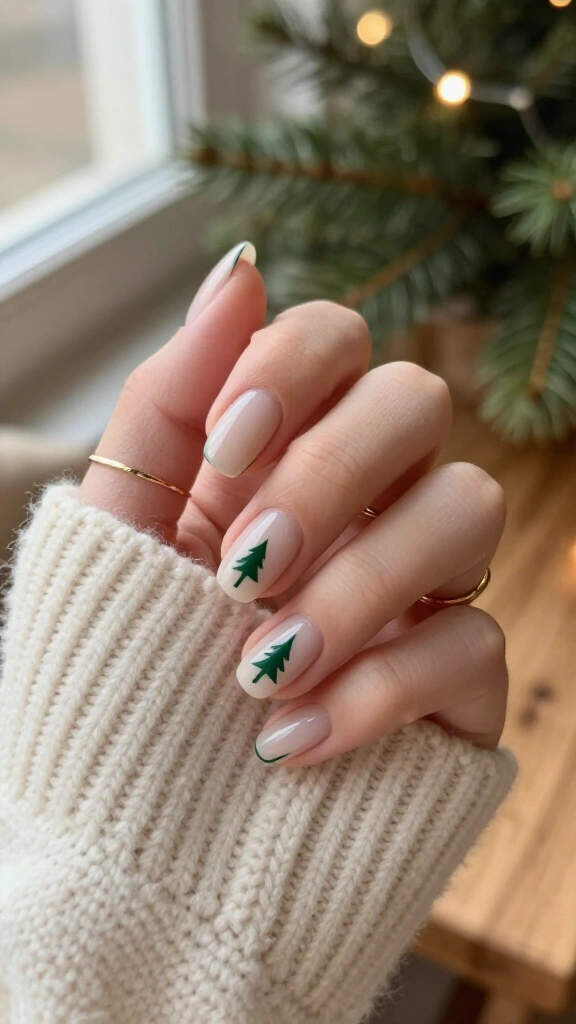 Minimalist Fine-Line Fir