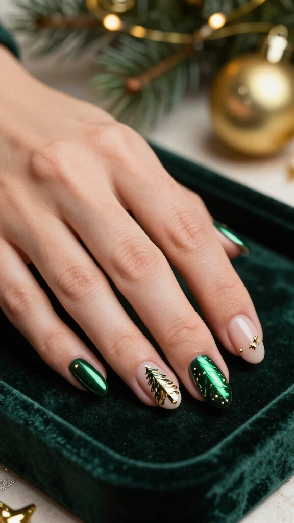 Emerald Green Chrome Spruce