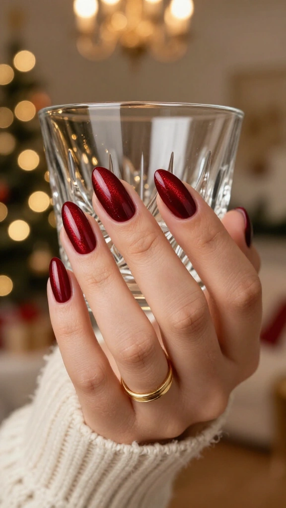 Cranberry Red Cat-Eye