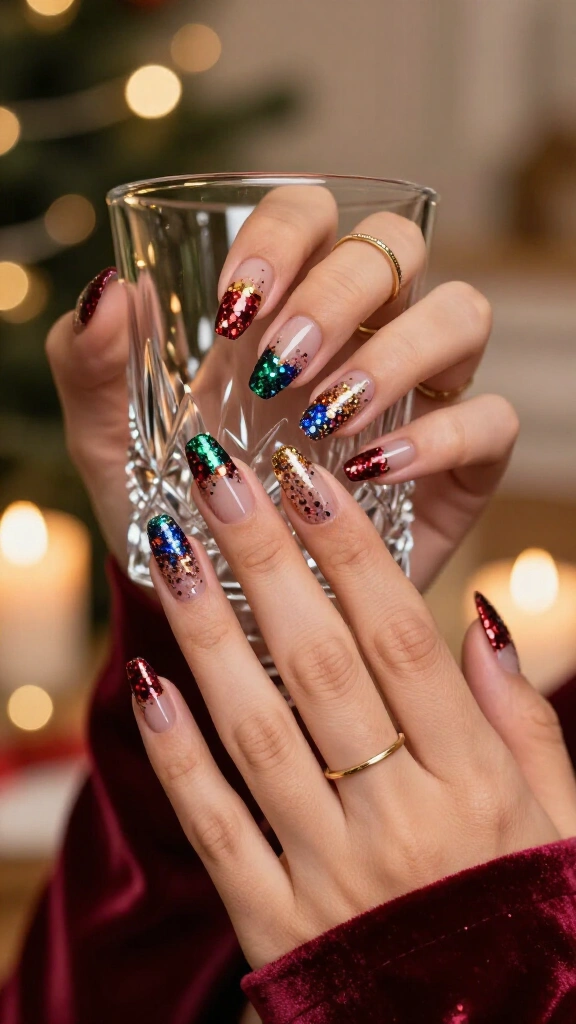 Festive Confetti Party Shimmer