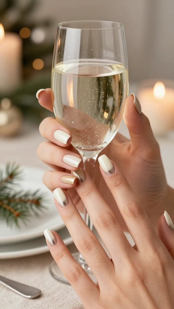 Vanilla glaze with modern micro French