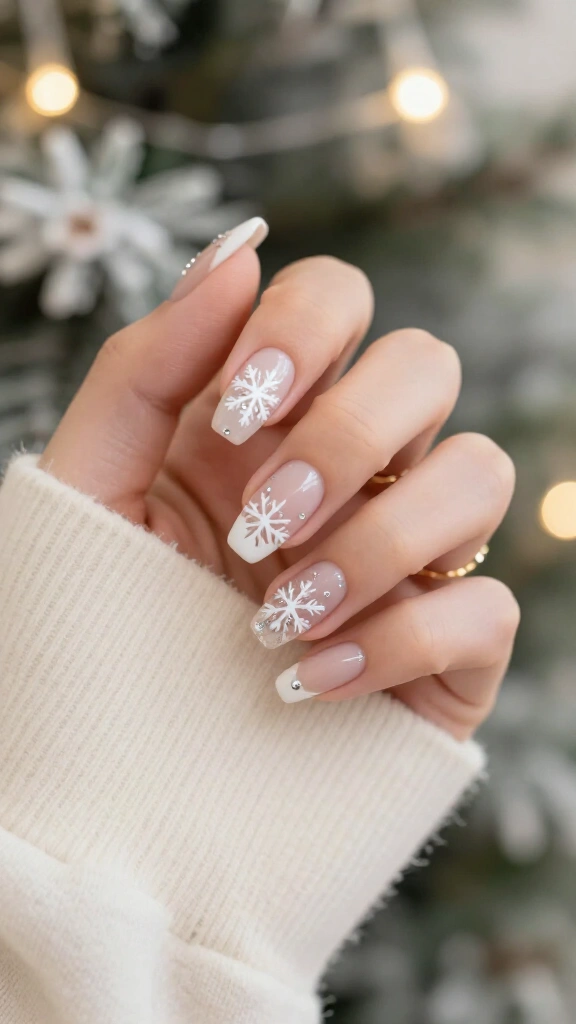 Sparkling Snowflake Inlays