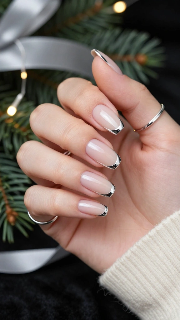 Silver Chrome French Frame