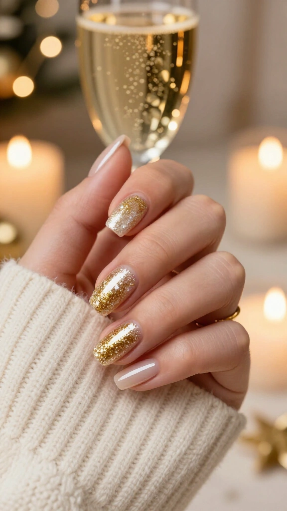 Champagne Shimmer Ombré