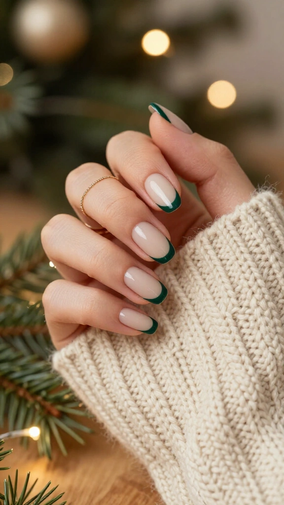 Emerald Green Cuticle Cuffs