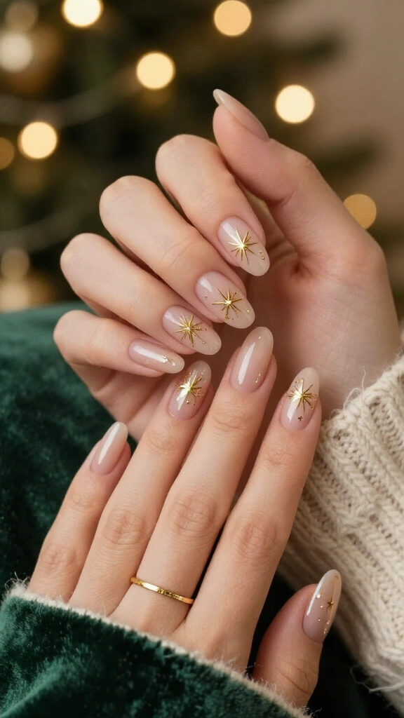 Gilded Starburst Constellations