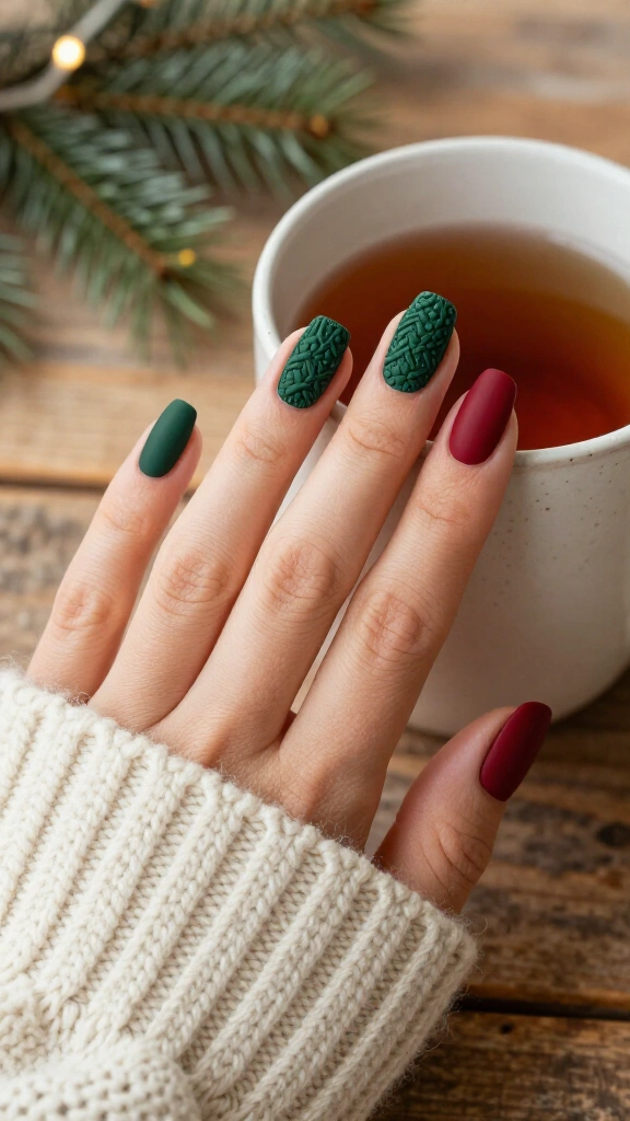 Scandinavian Sweater Knit Textures