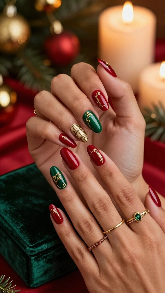 Ornate Baroque Holiday Filigree