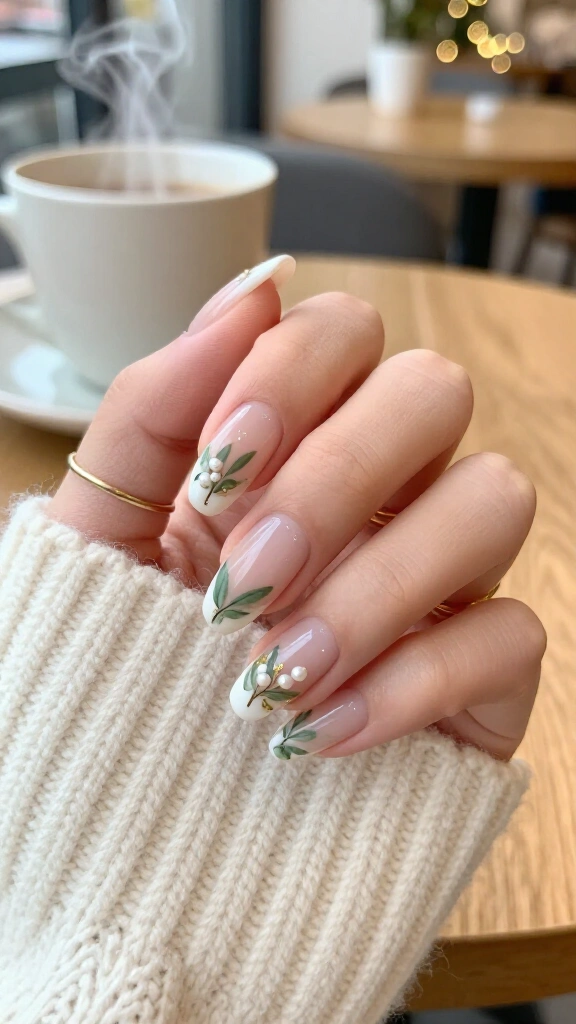 Tiny mistletoe tips