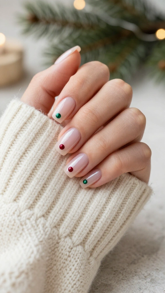 High-Gloss Minimalist Accent Dots