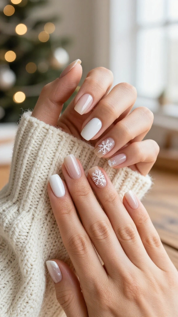 Dainty snowflake stencils