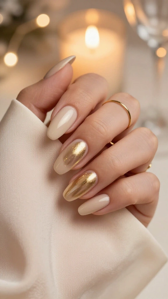 Golden hour aura glow