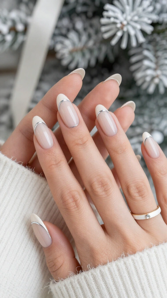 Platinum pinstripe French