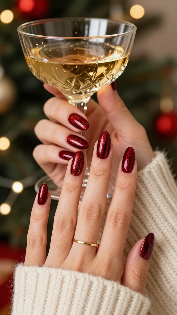 Festive Velvet Cat-Eye