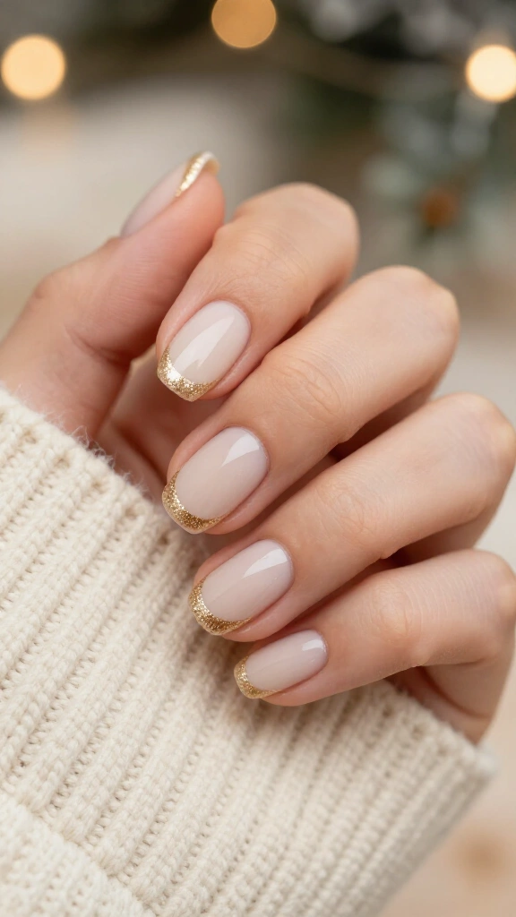 Champagne Shimmer Cuticle Cuffs