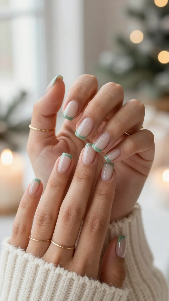 Mistletoe Green Micro-French