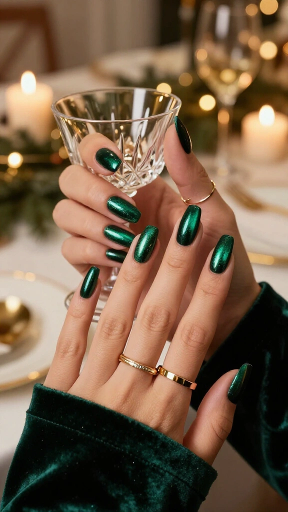 Velvet Emerald Cat-Eye