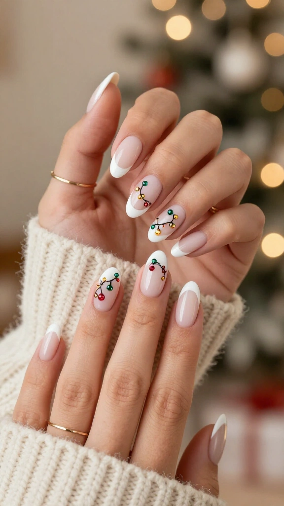 French Tip Light Garland