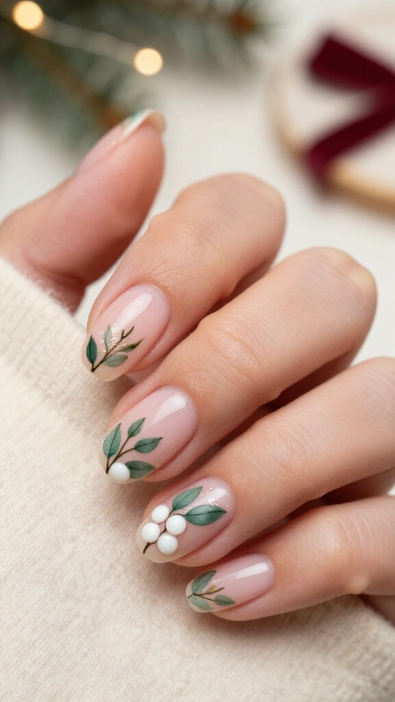 Mistletoe Half-Moons