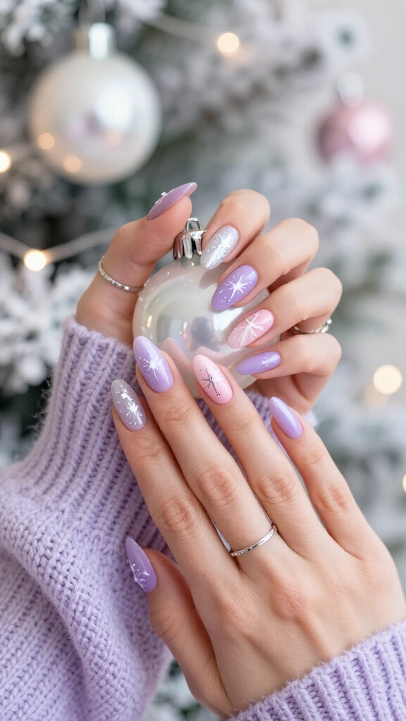 Whimsical Pastel Sugar Plum
