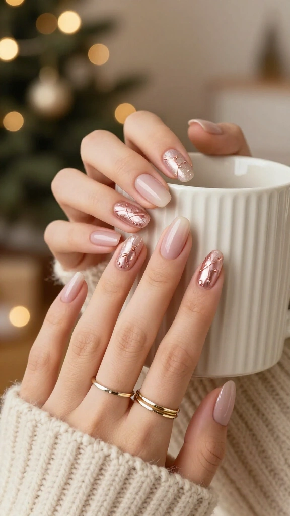 Rose Gold Cozy String Lights