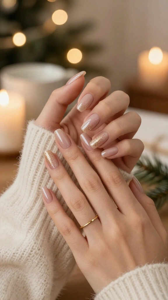 Translucent Gold Dust Top Coat
