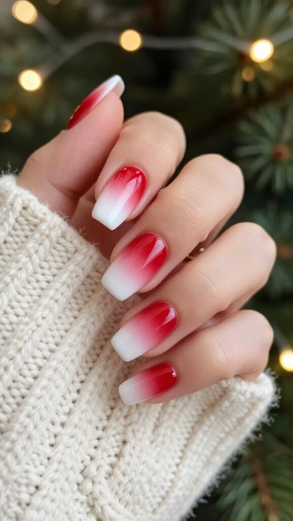 Ombré Candy Cane Fade