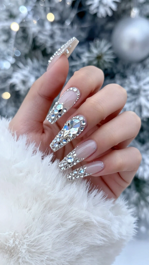 Ice Queen Rhinestone Clusters