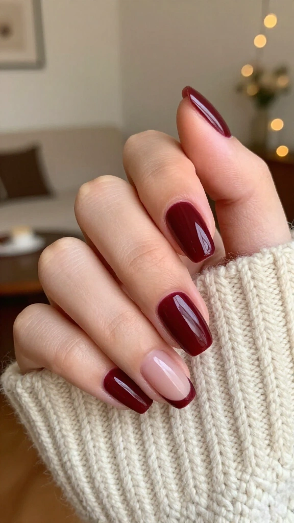 Moody Wine Negative Space Moons