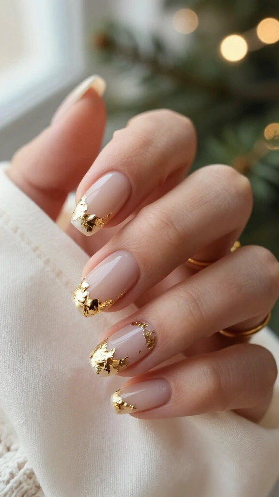 Minimalist Gold Foil Accents