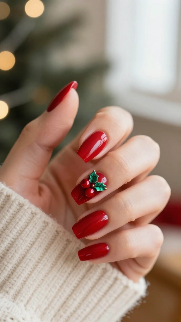 Classic Holly Berry Accents