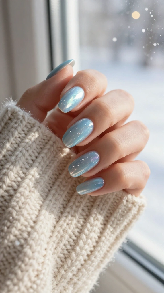 Icy Blue Winter Wonder