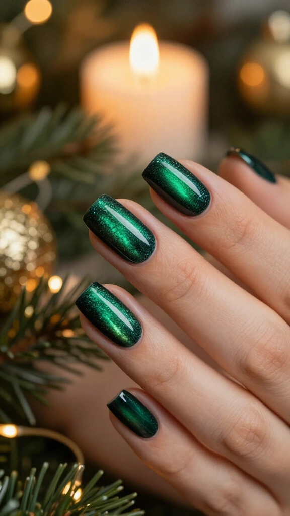 Forest Green Cat-Eye