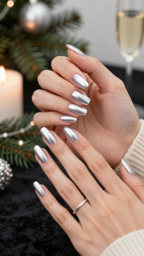 Platinum Mirror Ball Finish