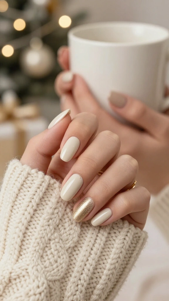 Monochromatic Eggnog Cream
