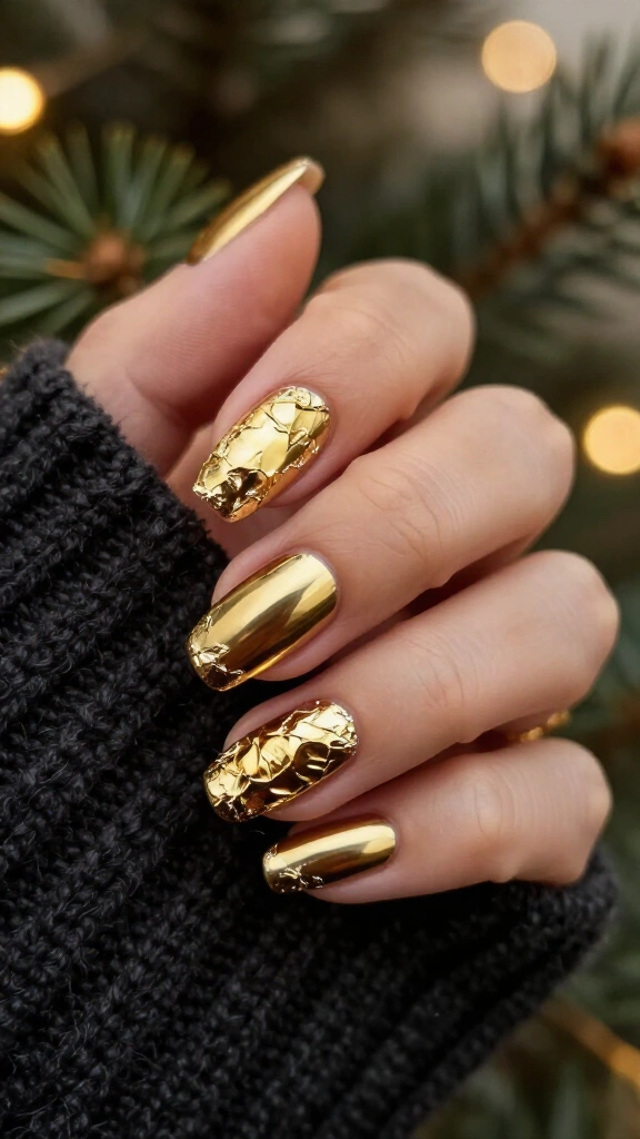 Gold Foil Wrapped Chrome