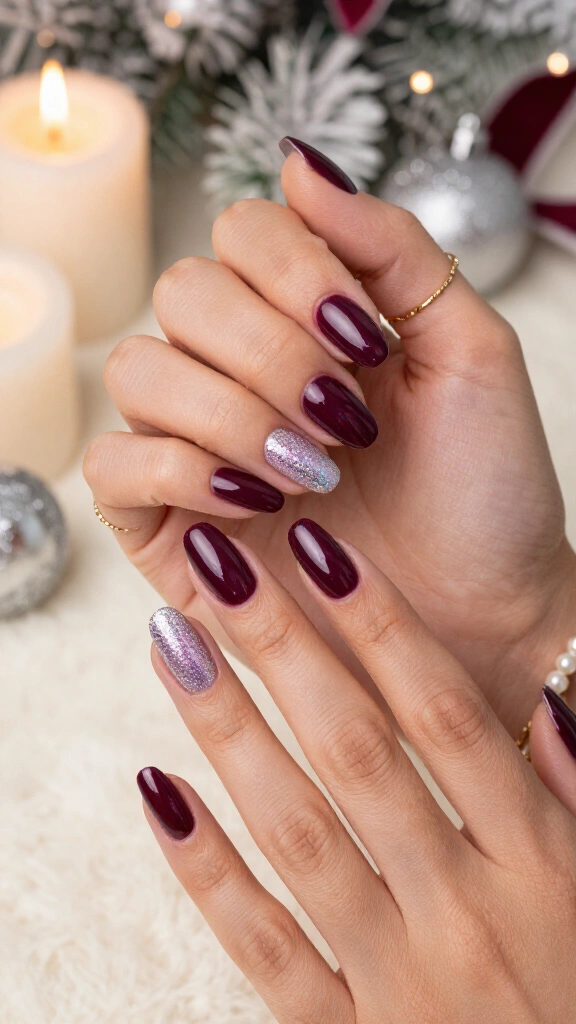 Frosted Sugar Plum Sparkle