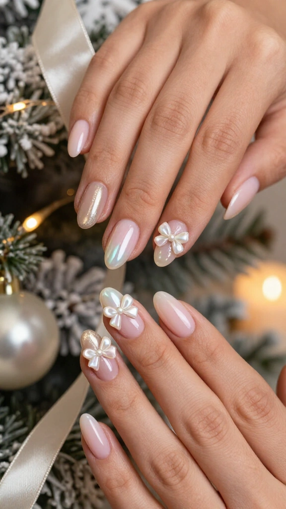 Pearlescent Bow Accents