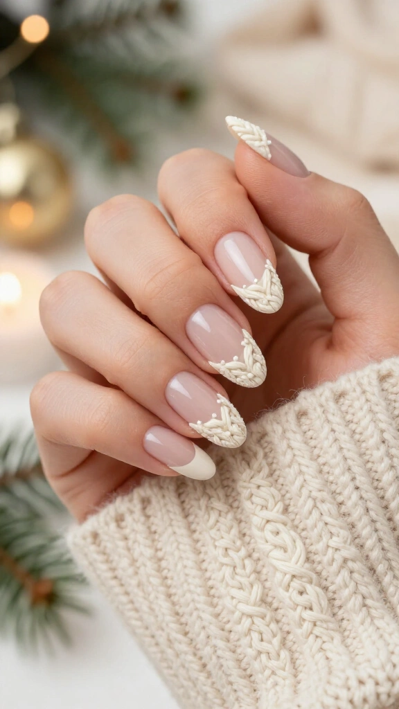 Cable Knit 3D French