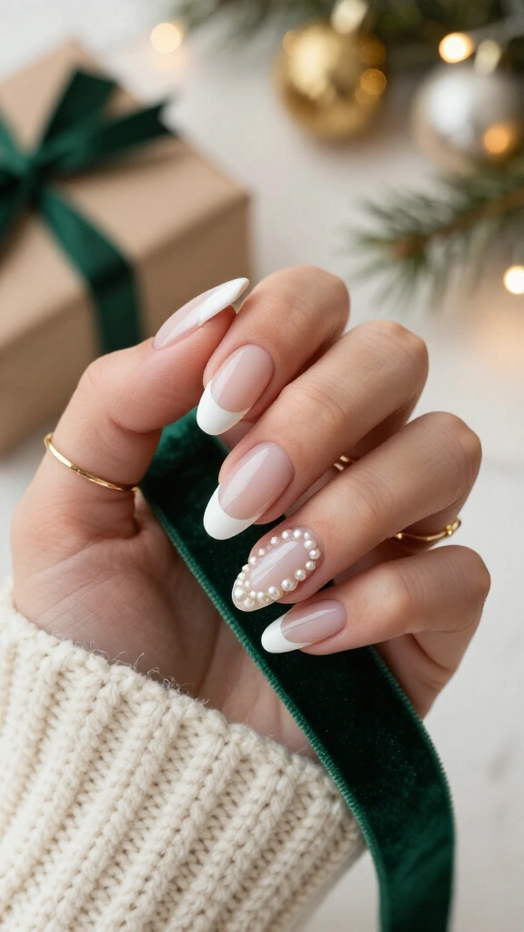 Pearl-Studded French Arch