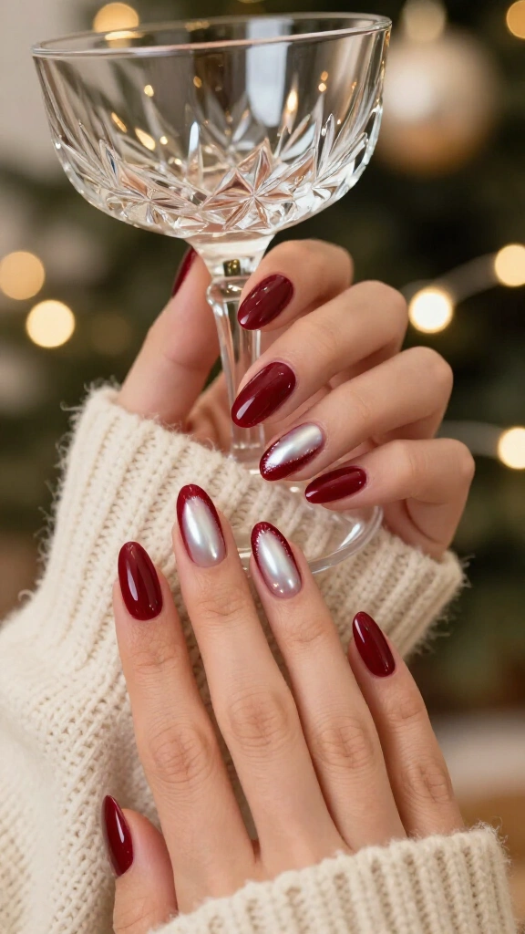 Ruby Red Glazed Chrome