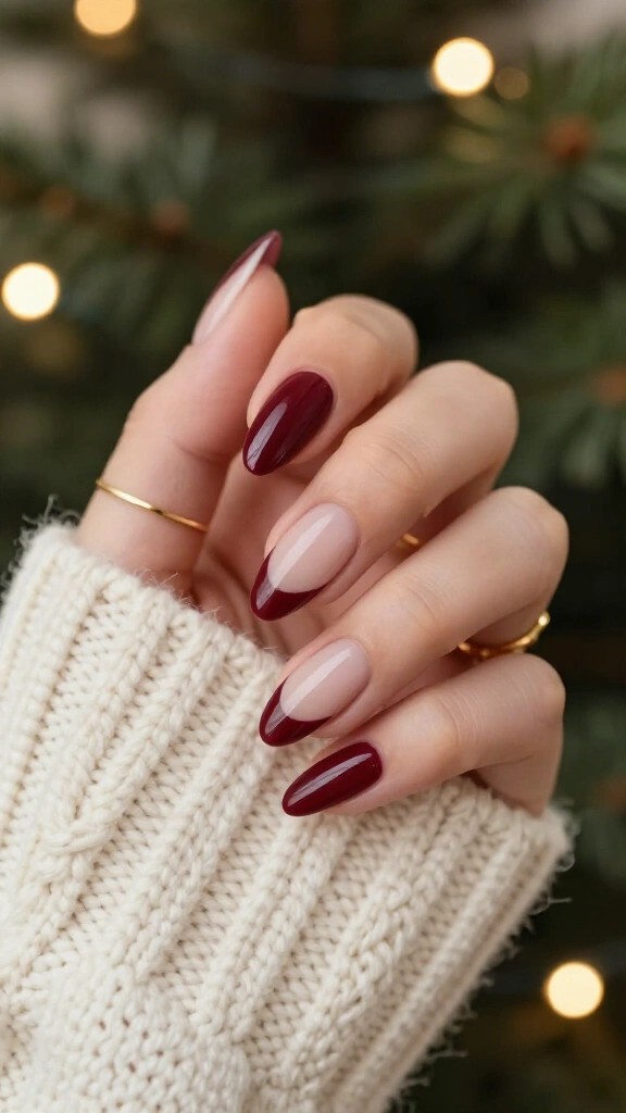 Cabernet Diagonal Color-Block