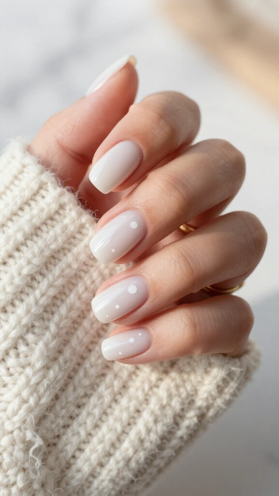 Monochromatic Eggshell Micro-Dots