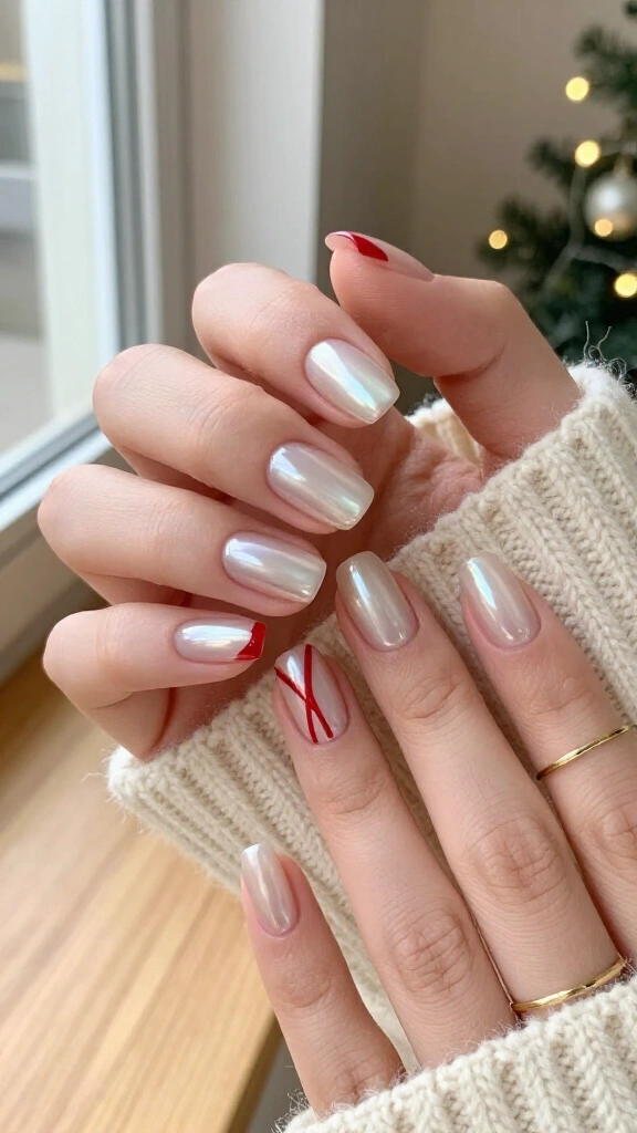 Glazed Candy Cane Micro-Lines