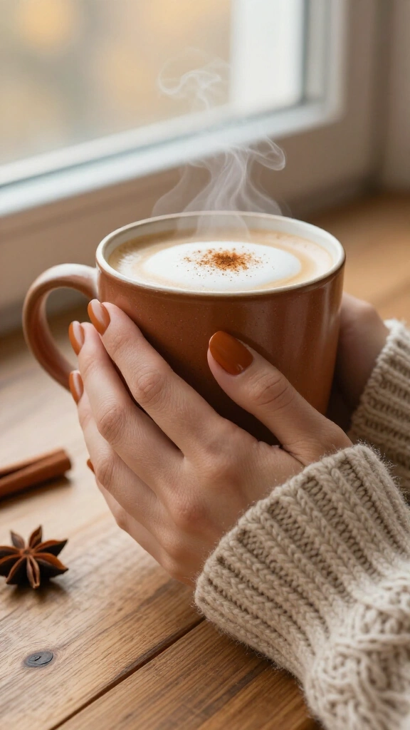 Warm Gingerbread Latte