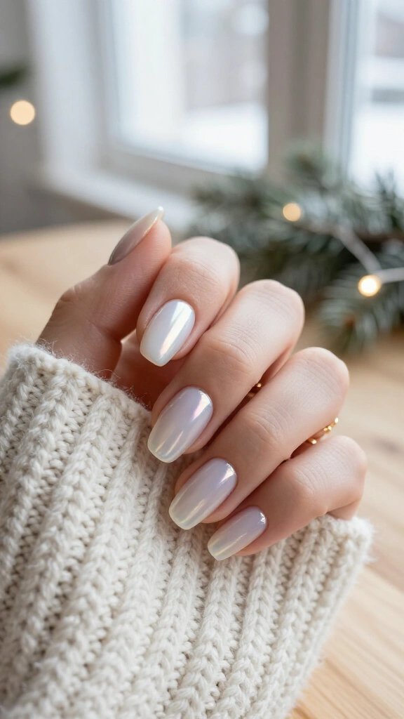 Sugar-Glazed Donut Nails