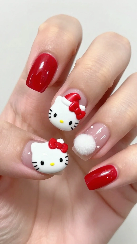 Classic Santa Hat Kitty