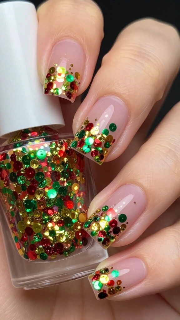 Chunky Confetti Topcoat