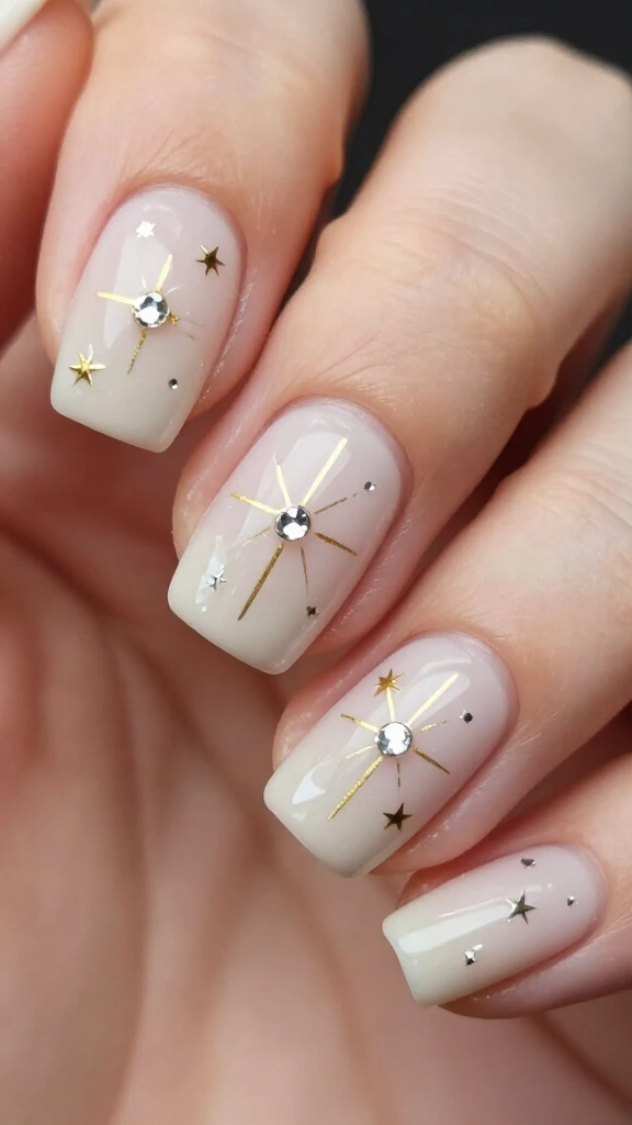 Delicate Starburst Sparkles